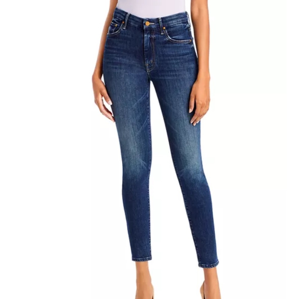MOTHER High Waisted Looker Skinny Jeans Size 26